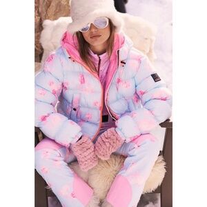 BOGNER X LOVE SHACK FANCY Zula Ski Pants - Powder Blue